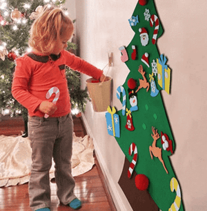 Felt Christmas Tree with LED Lights 🎁BUY 2 👉 10% OFF